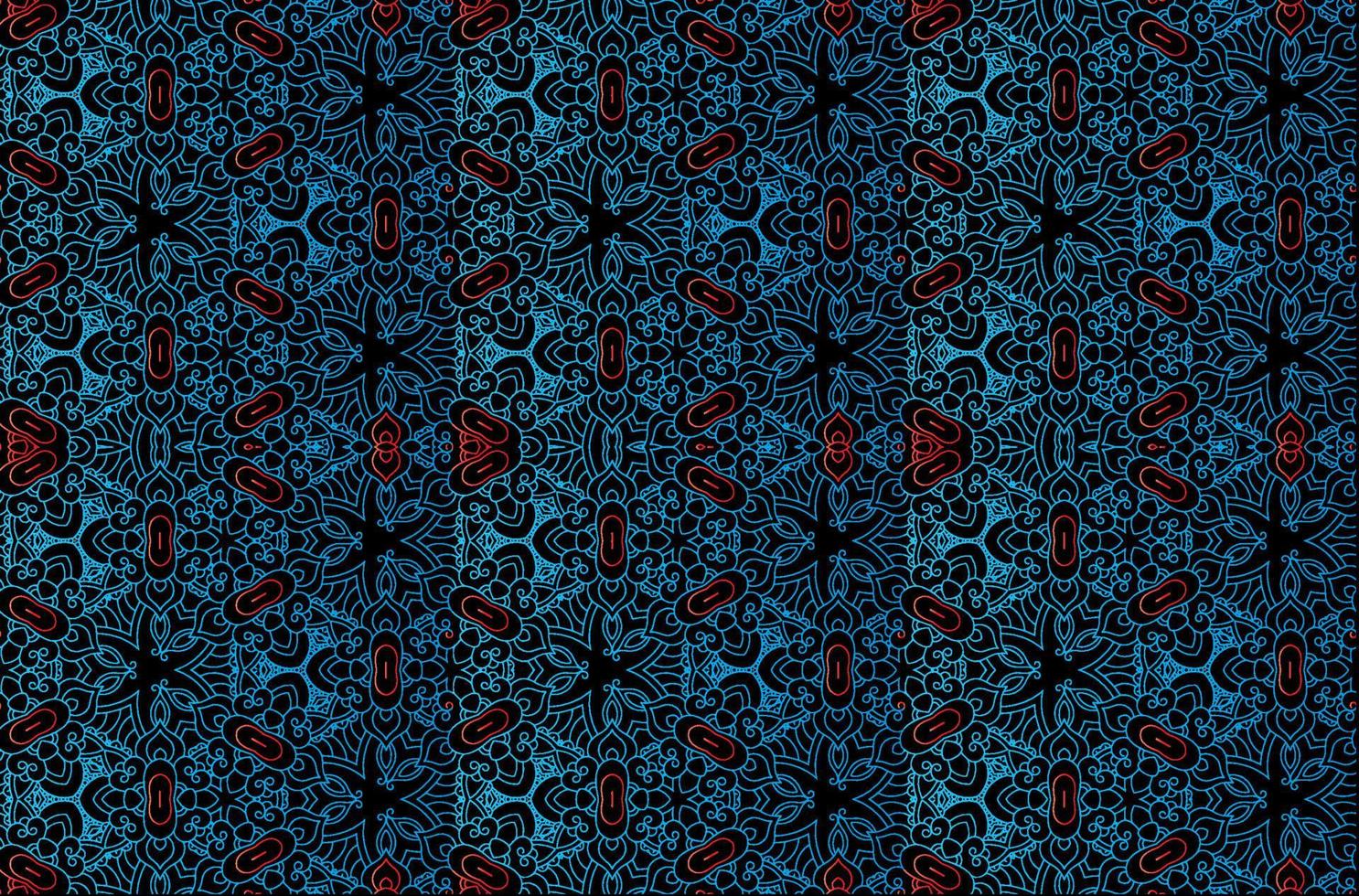 patrón de mandala abstracto vector