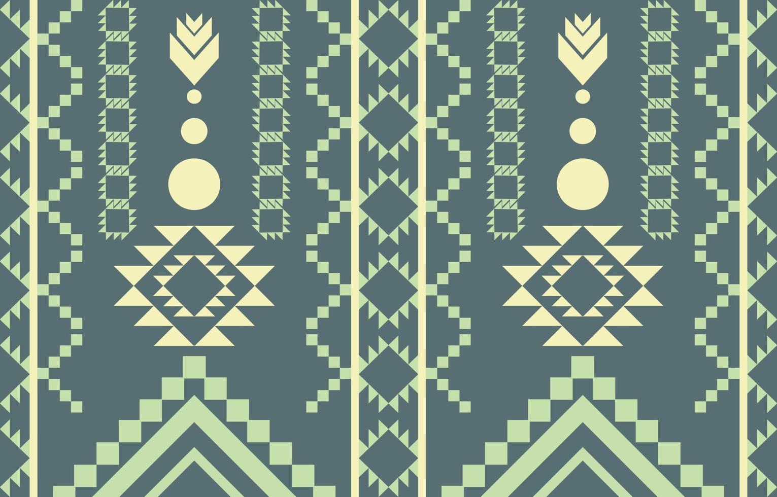 Navajo native american fabric seamless pattern,geometric tribal ethnic traditional background, design elements, design for carpet,wallpaper,clothing,rug,interior,embroidery vector illustration.