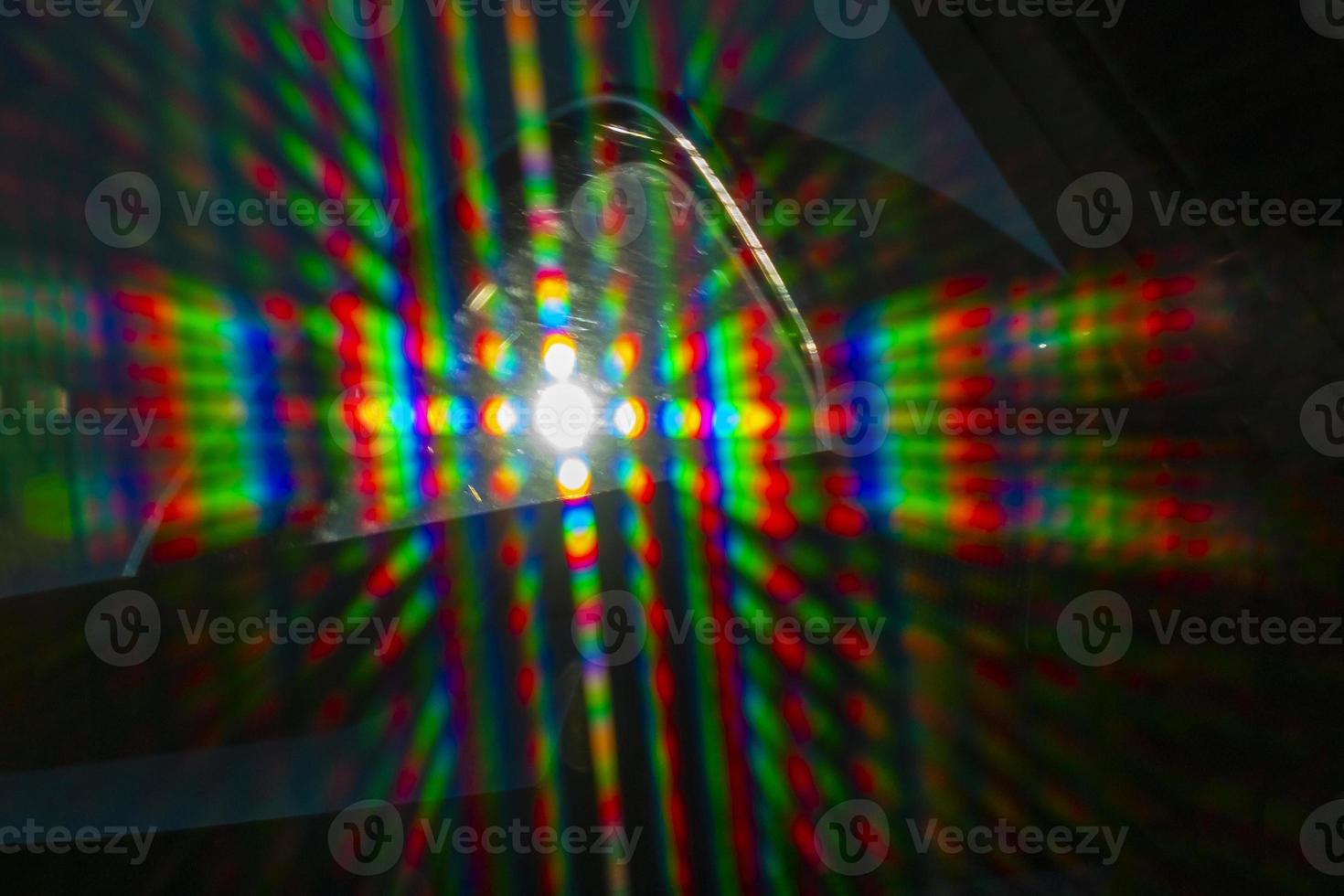 colorful dot background and bokeh photo