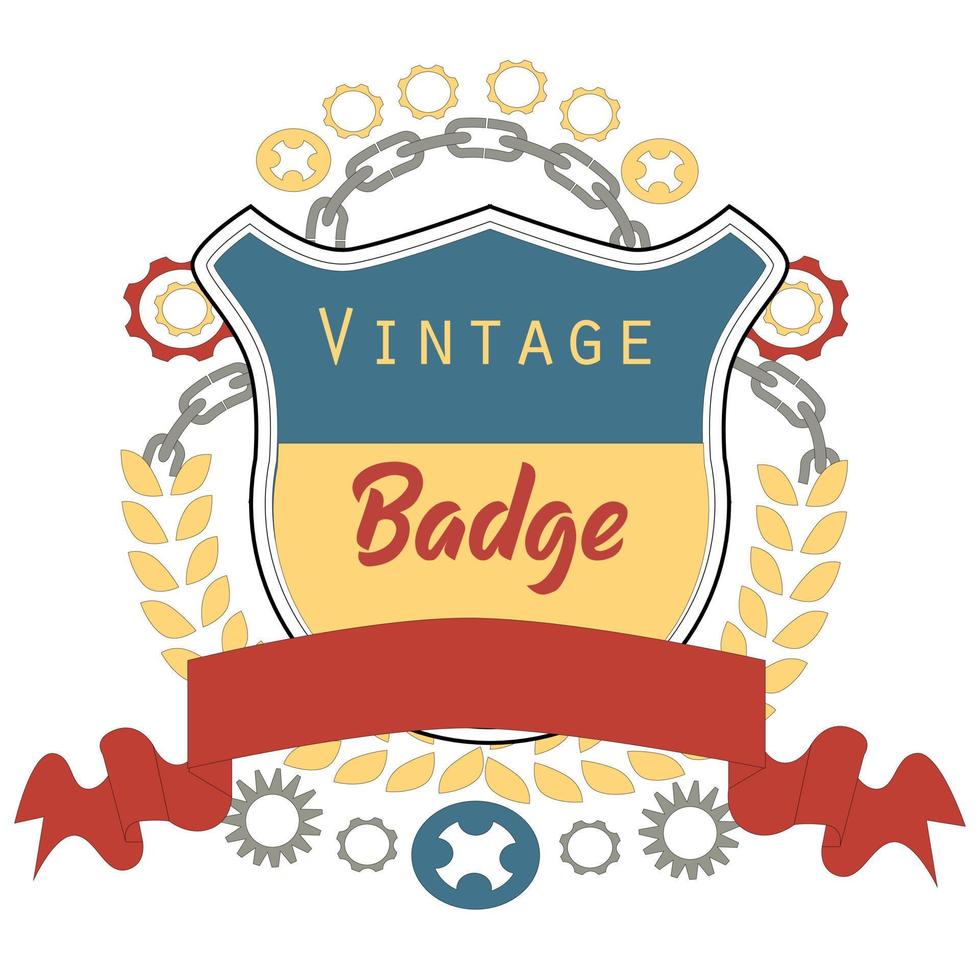 Vintage Badge Vector