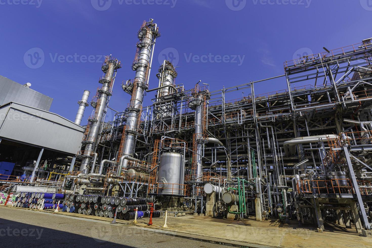 Refinery plant equipment photo