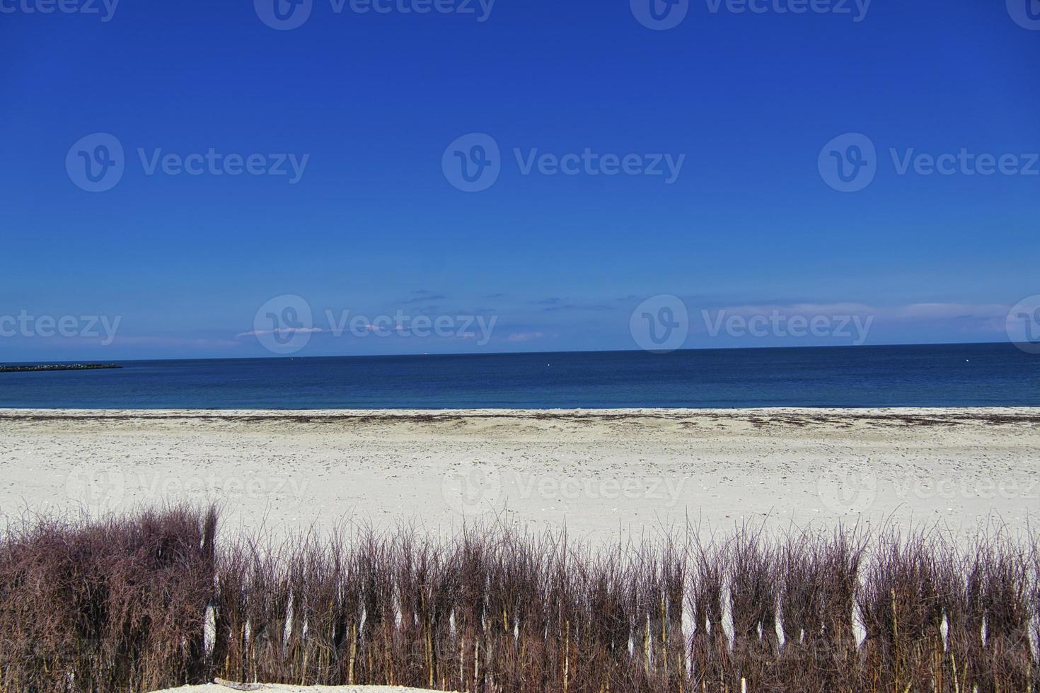 Heligoland - beach of island Dune photo