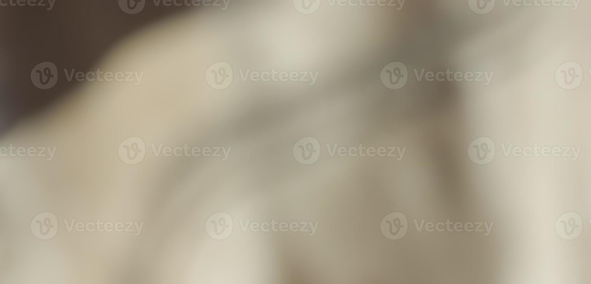 defocused abstract background of brown curtains at home. photo