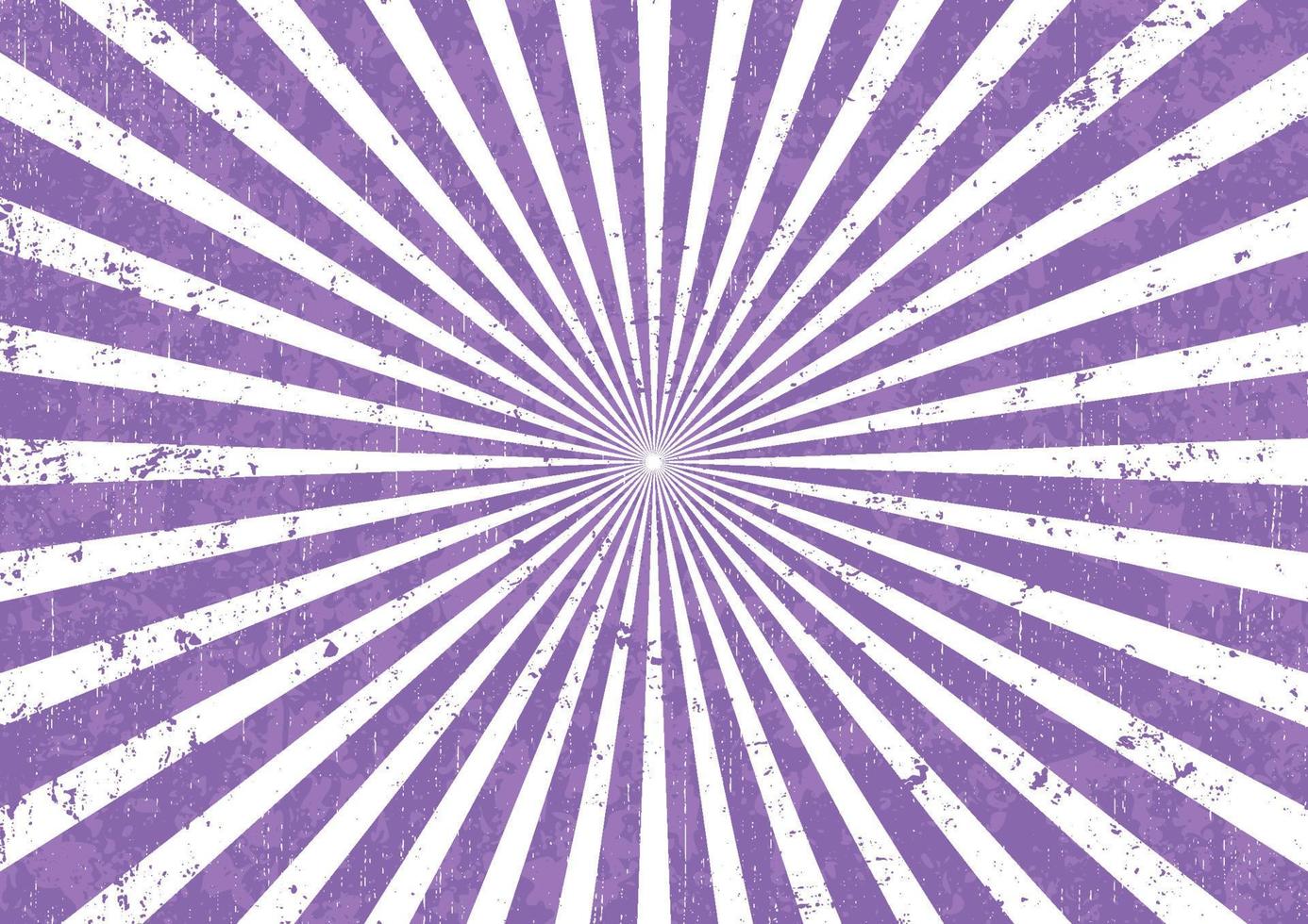 Sunburst with grunge texture background vector