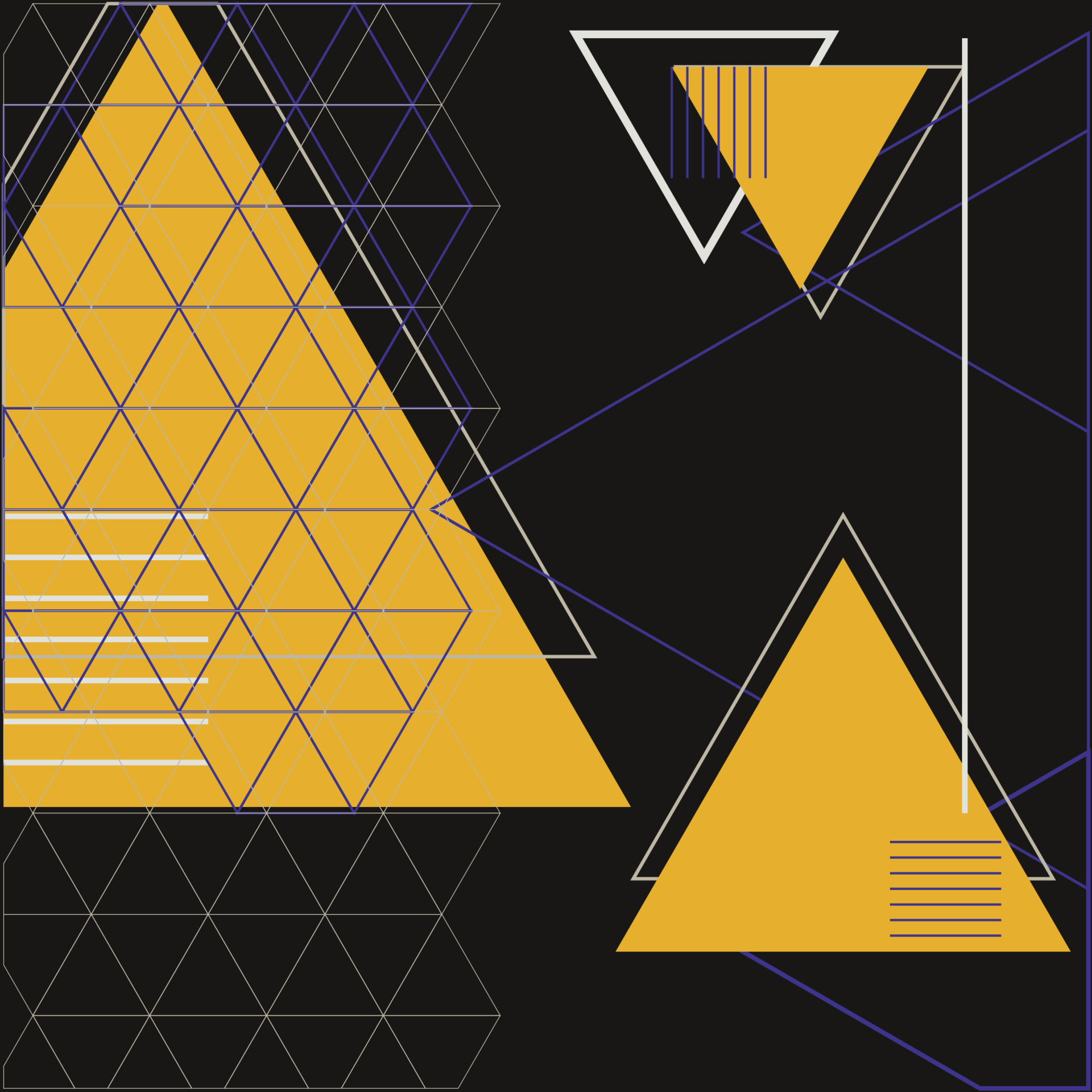 geometric triangle shape 9210231 Vector Art at Vecteezy