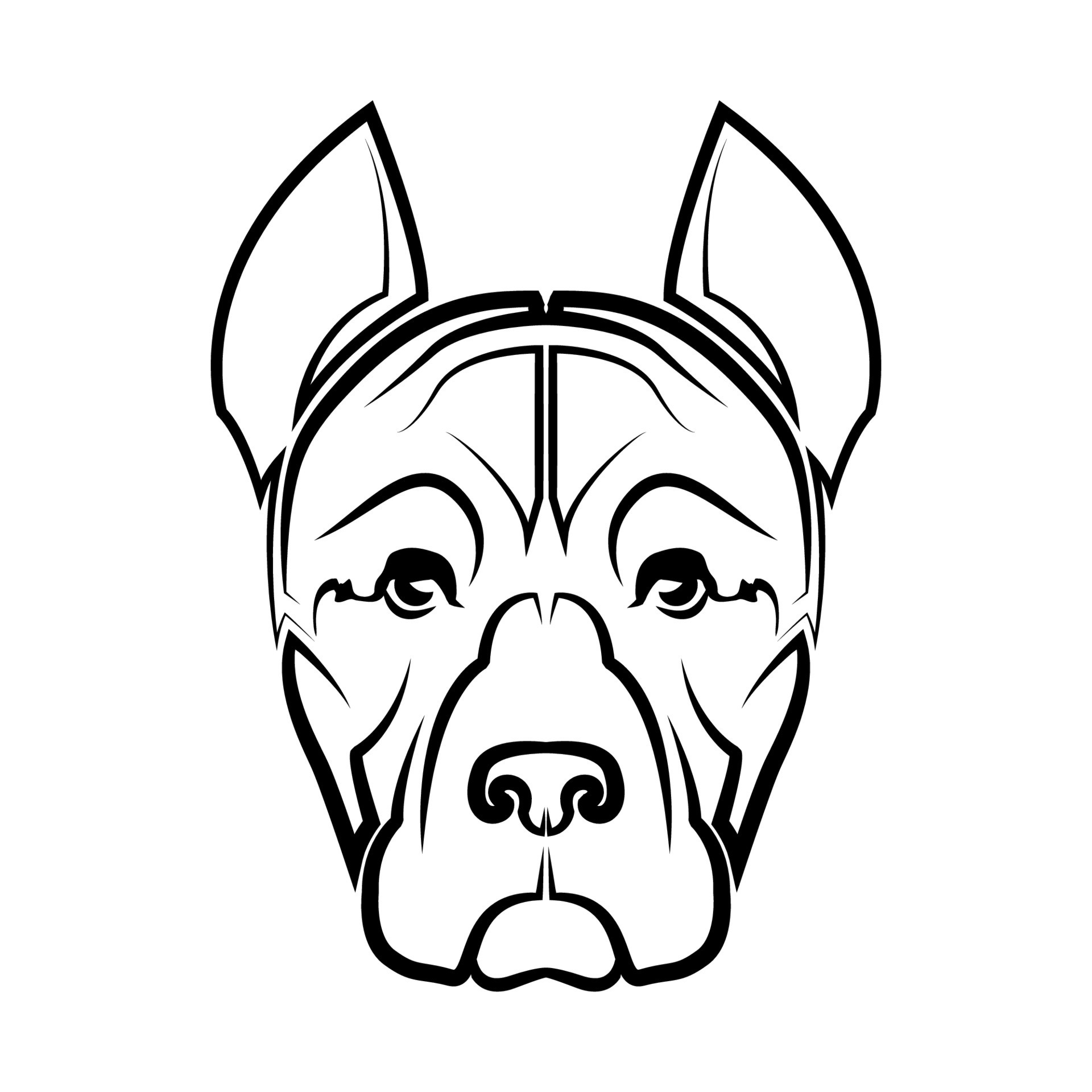 Cute Pitbull Pup T-shirt Design Vector Download