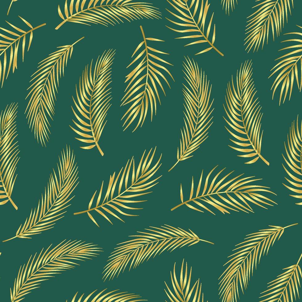 Leaves seamless patten vector