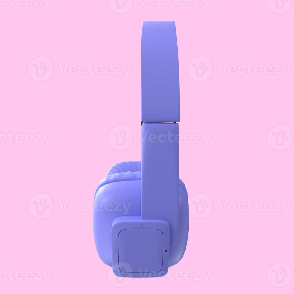 headphones isolated on white background photo