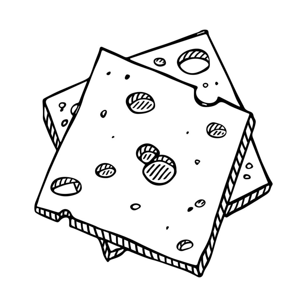Cheese Clipart Black And White