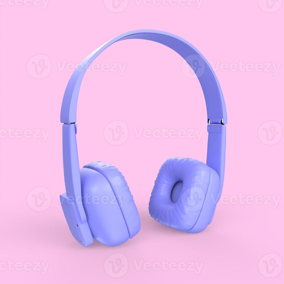 headphones isolated on white background photo