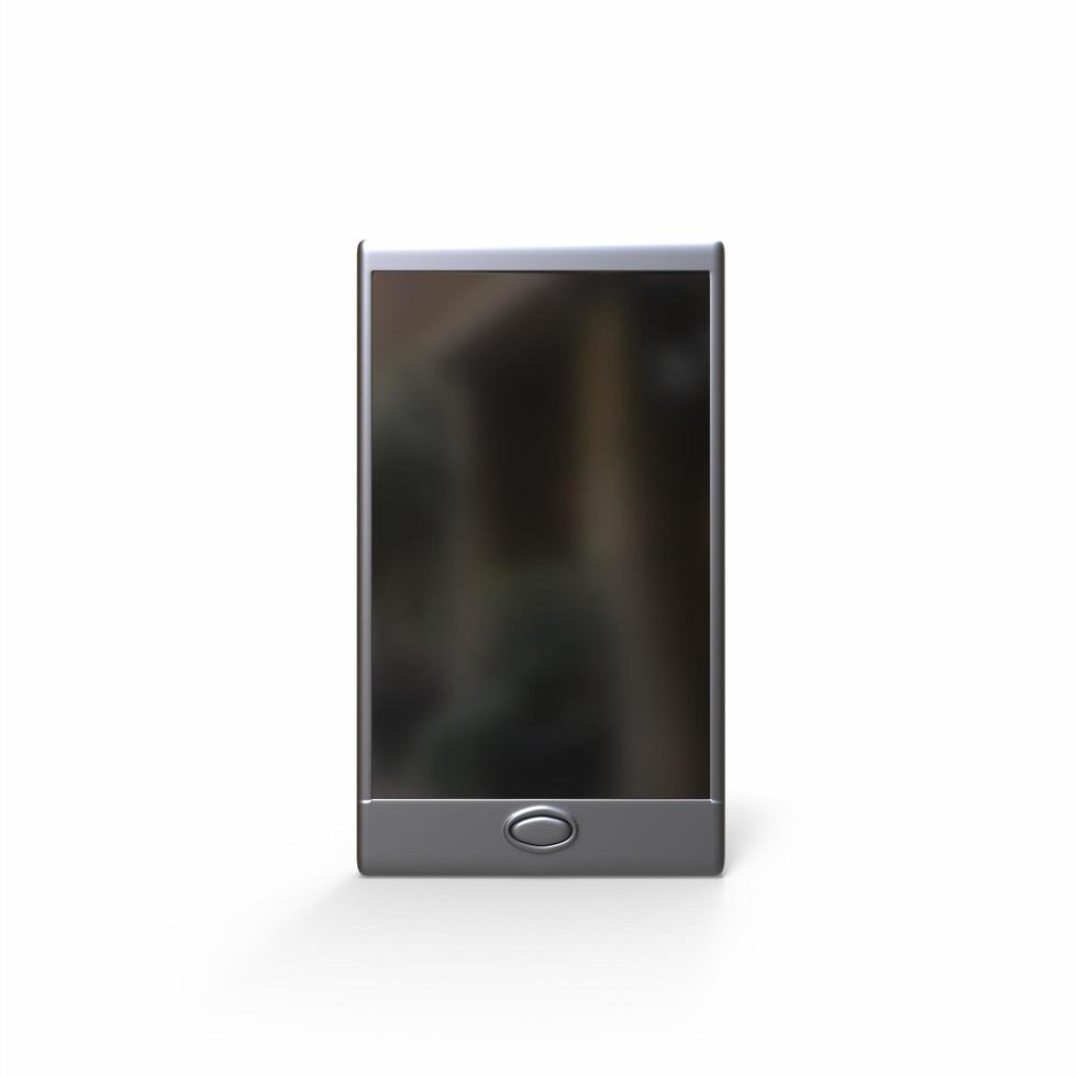 Phone isolated on white background photo
