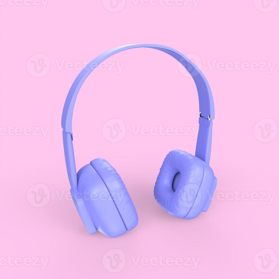 headphones isolated on white background photo