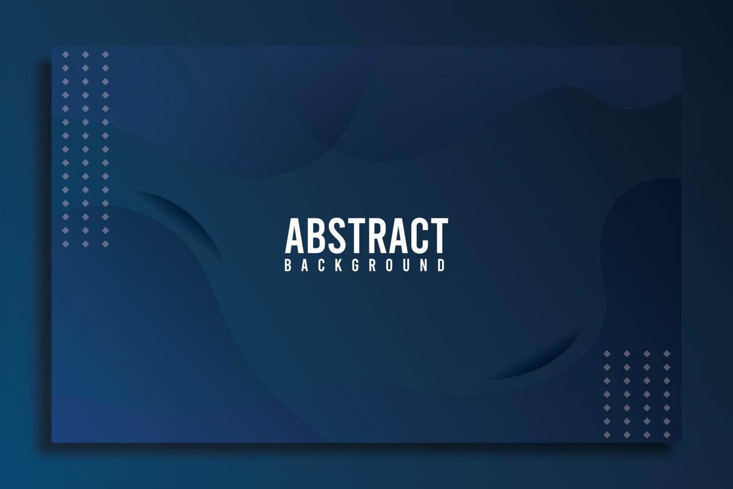 Dark blue background design template, design with abstract style, suitable for your business promotion and presentation background. vector