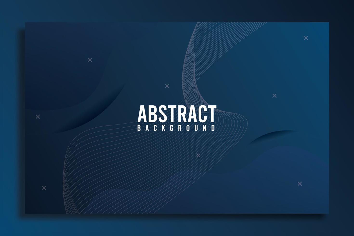 Dark blue background design template, design with abstract style, suitable for your business promotion and presentation background. vector