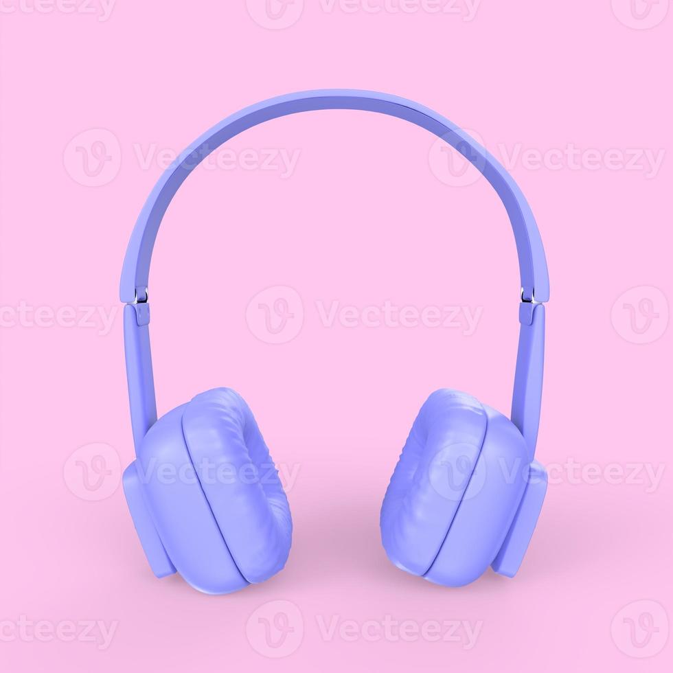 headphones isolated on white background photo