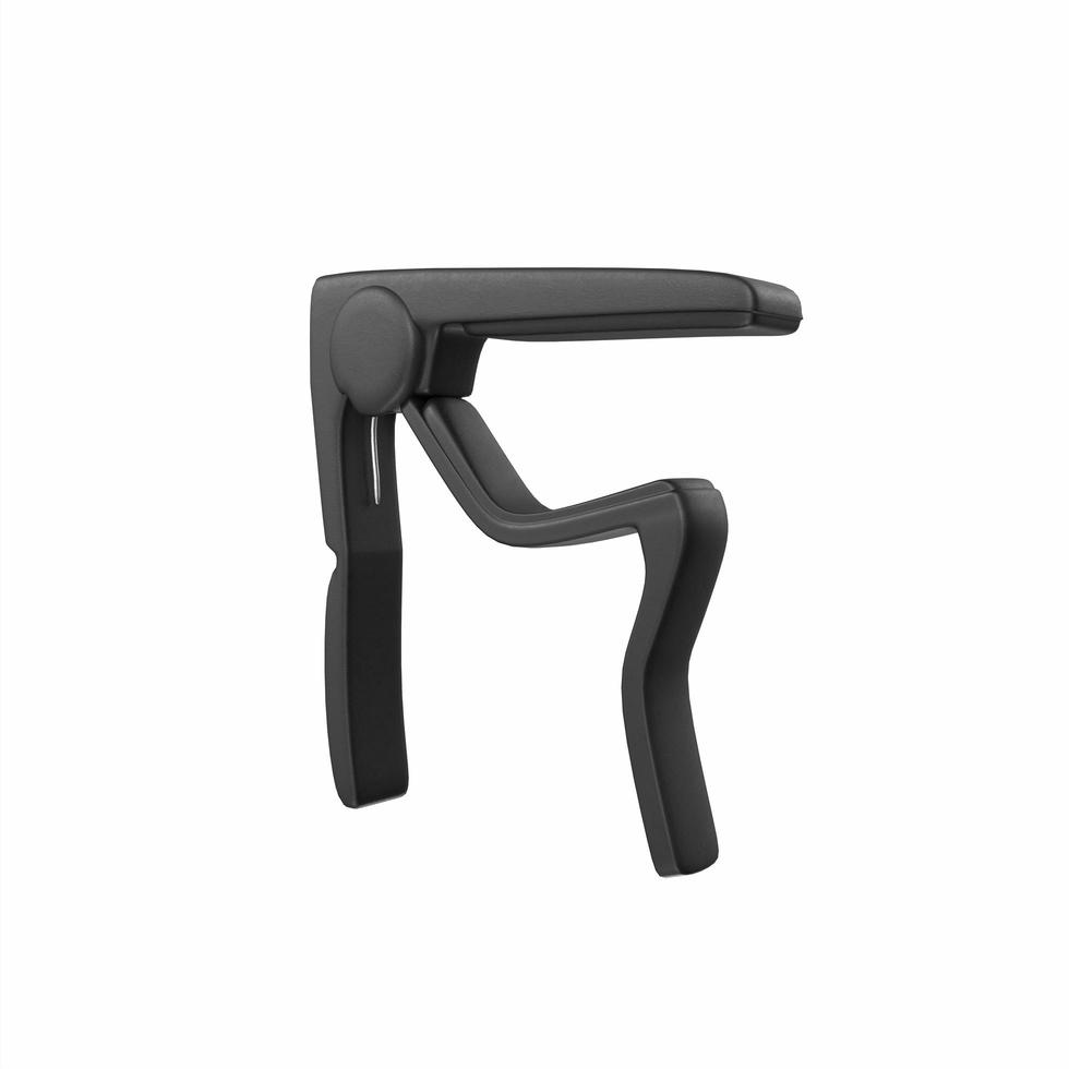 Guitar capo 3d modelling photo