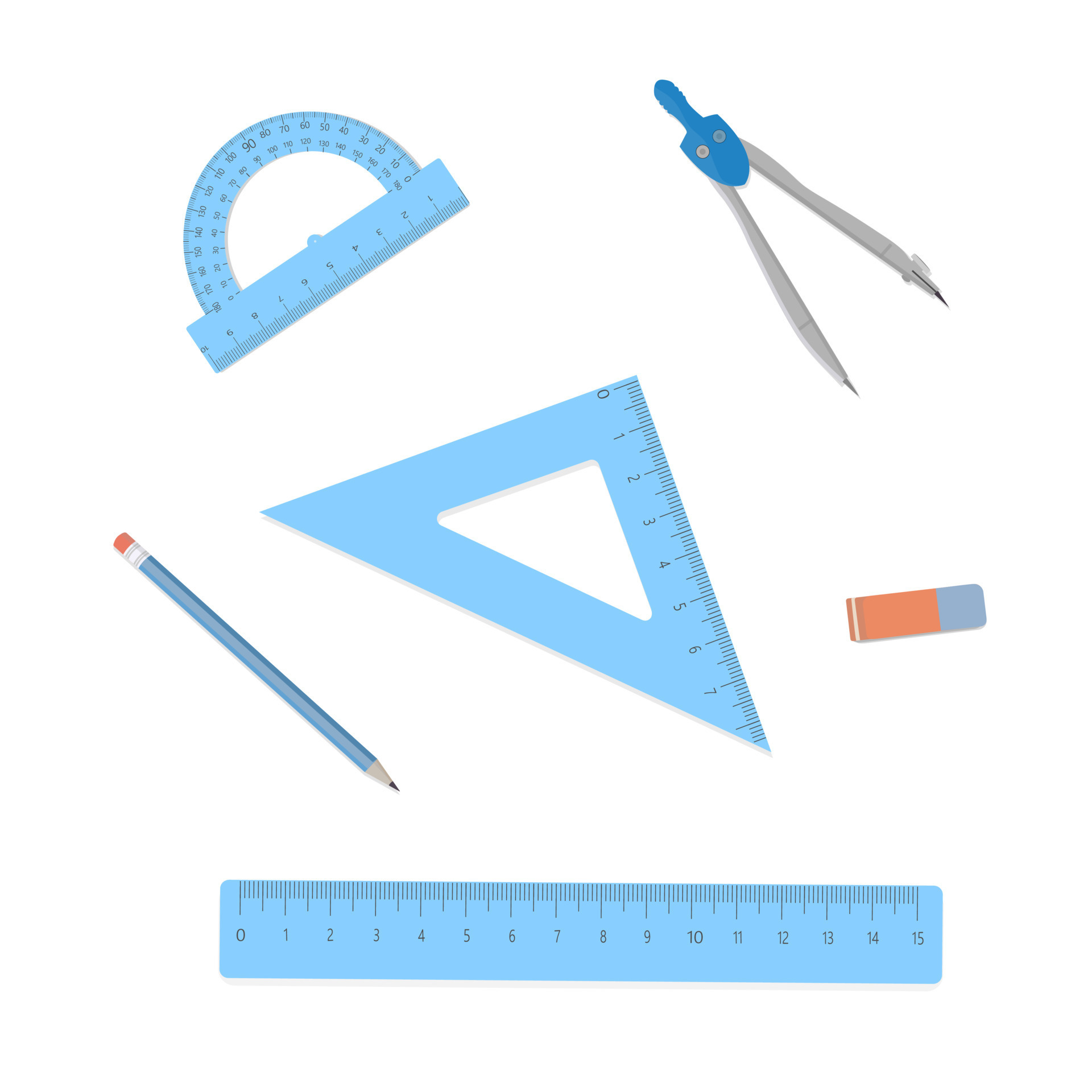 30 Cm Ruler School Supplies Measurement Tool Isolated Vector Illustration  Stock Illustration - Download Image Now - iStock