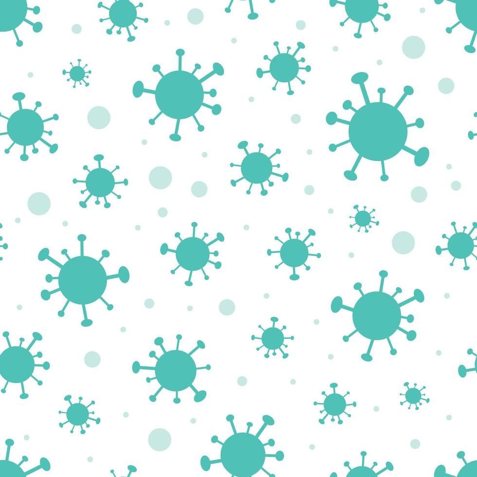 Coronavirus seamless pattern. Background for wallpapers, textiles, papers, fabrics, web pages. vector