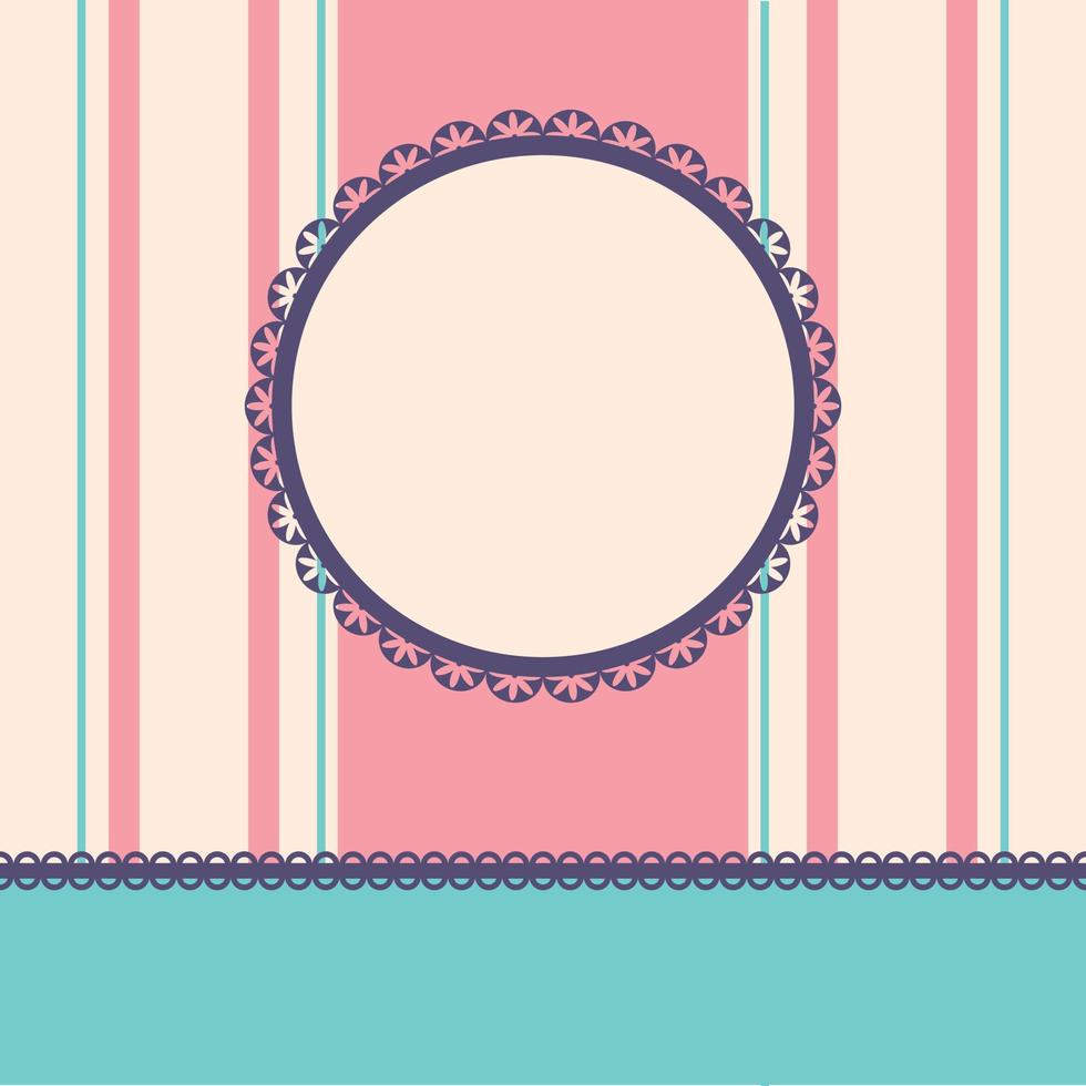 Cute template for greeting card, postcards, declaration of love, labels. posters. vector