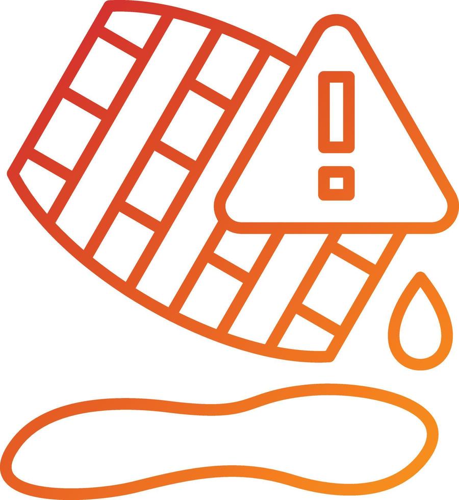 Oil Pollution Icon Style vector
