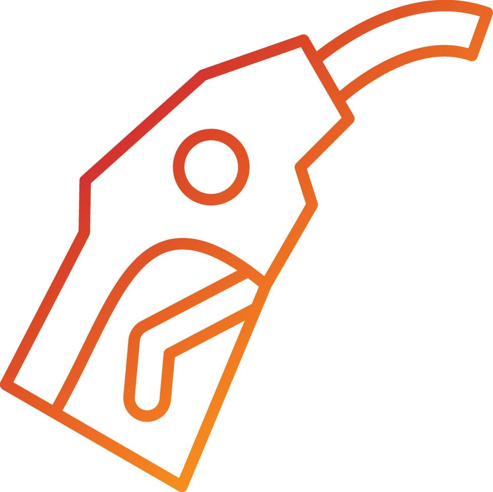 Oil Nozzle Icon Style vector