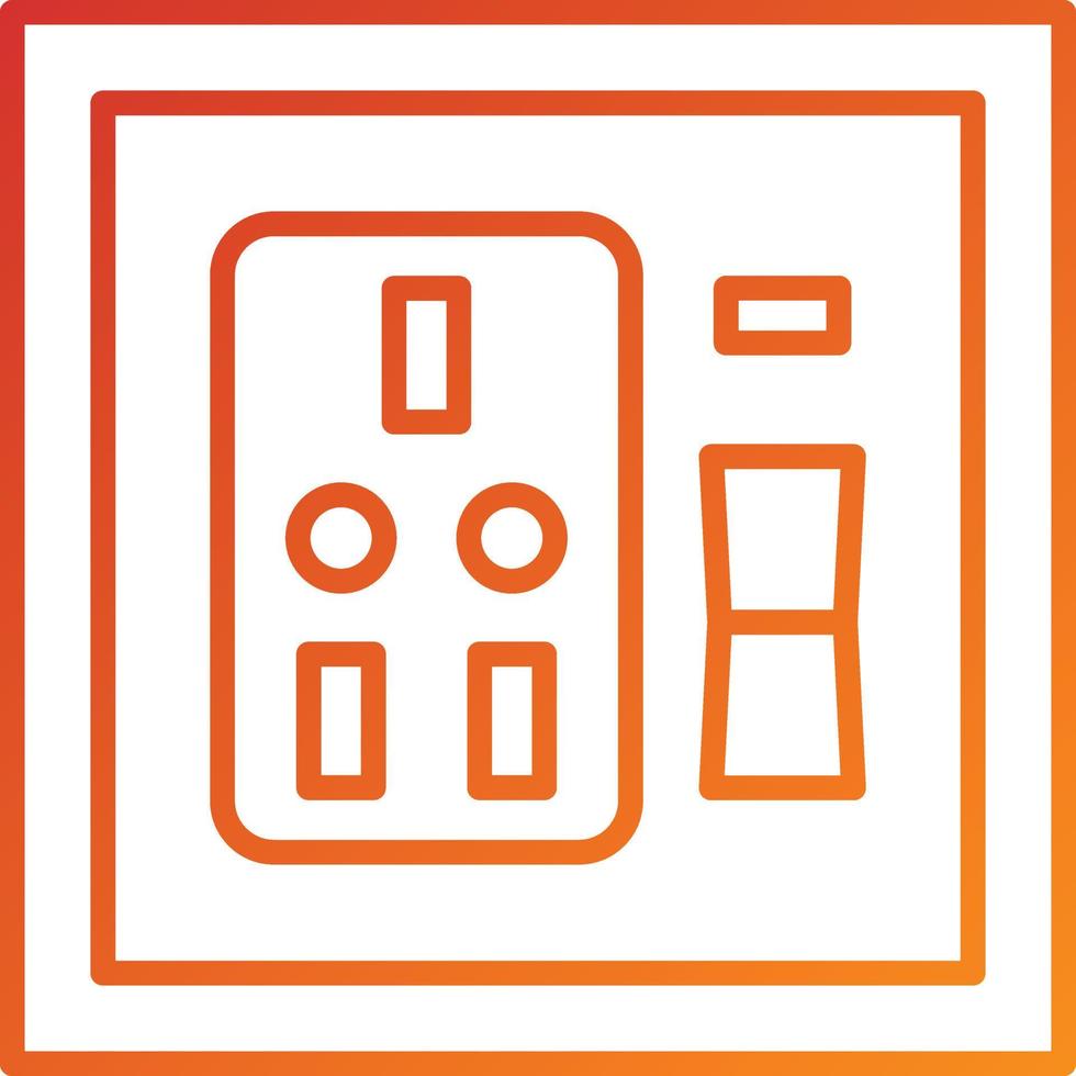Socket Icon Style vector