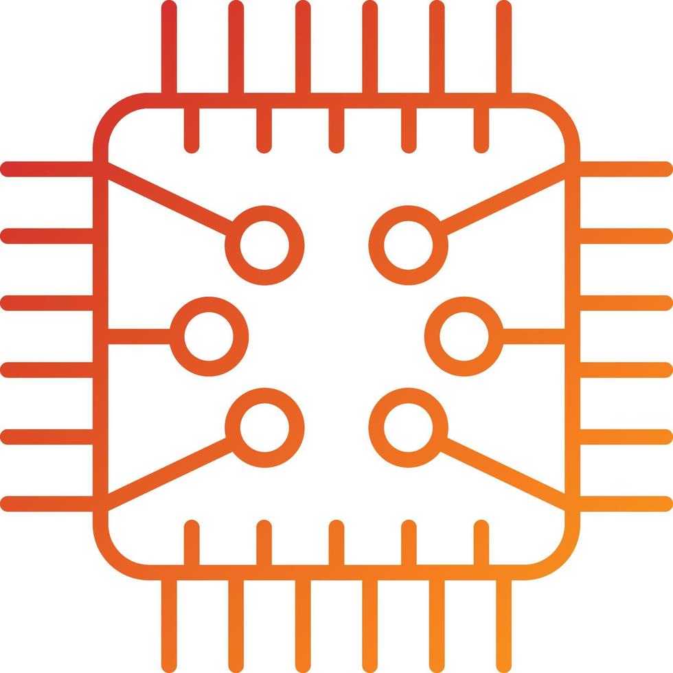 Circuit Icon Style vector