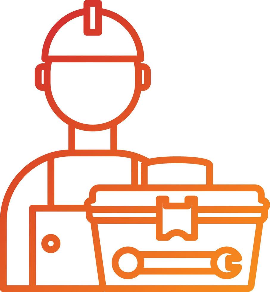 Electrician Service Icon Style vector
