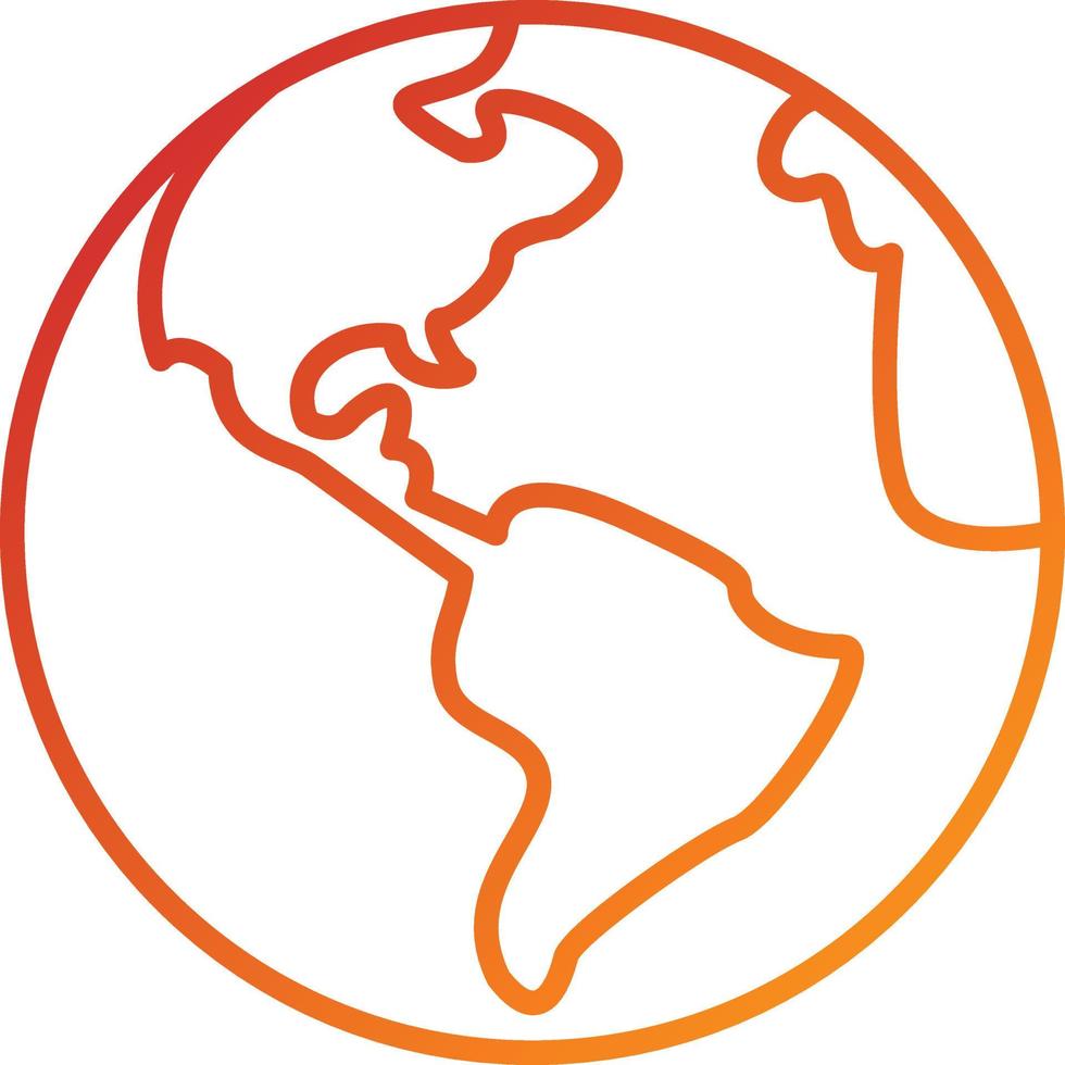 Globe Icon Style vector