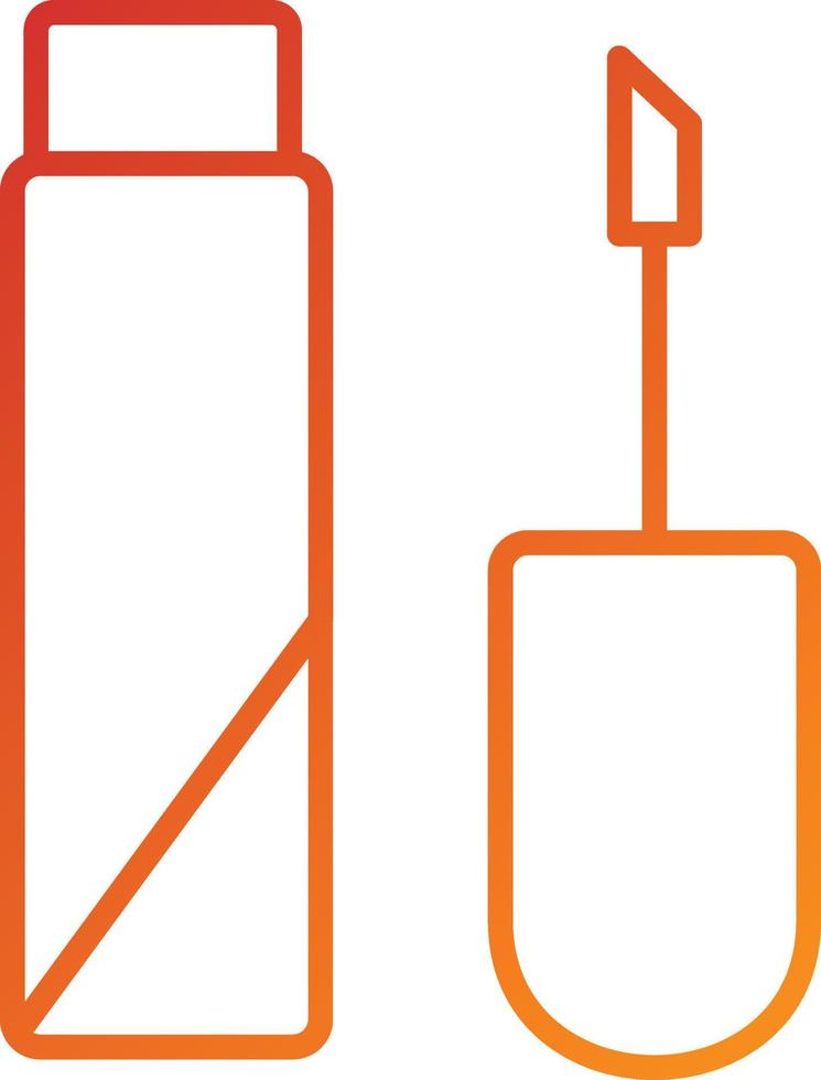 Lip Gloss Icon Style vector