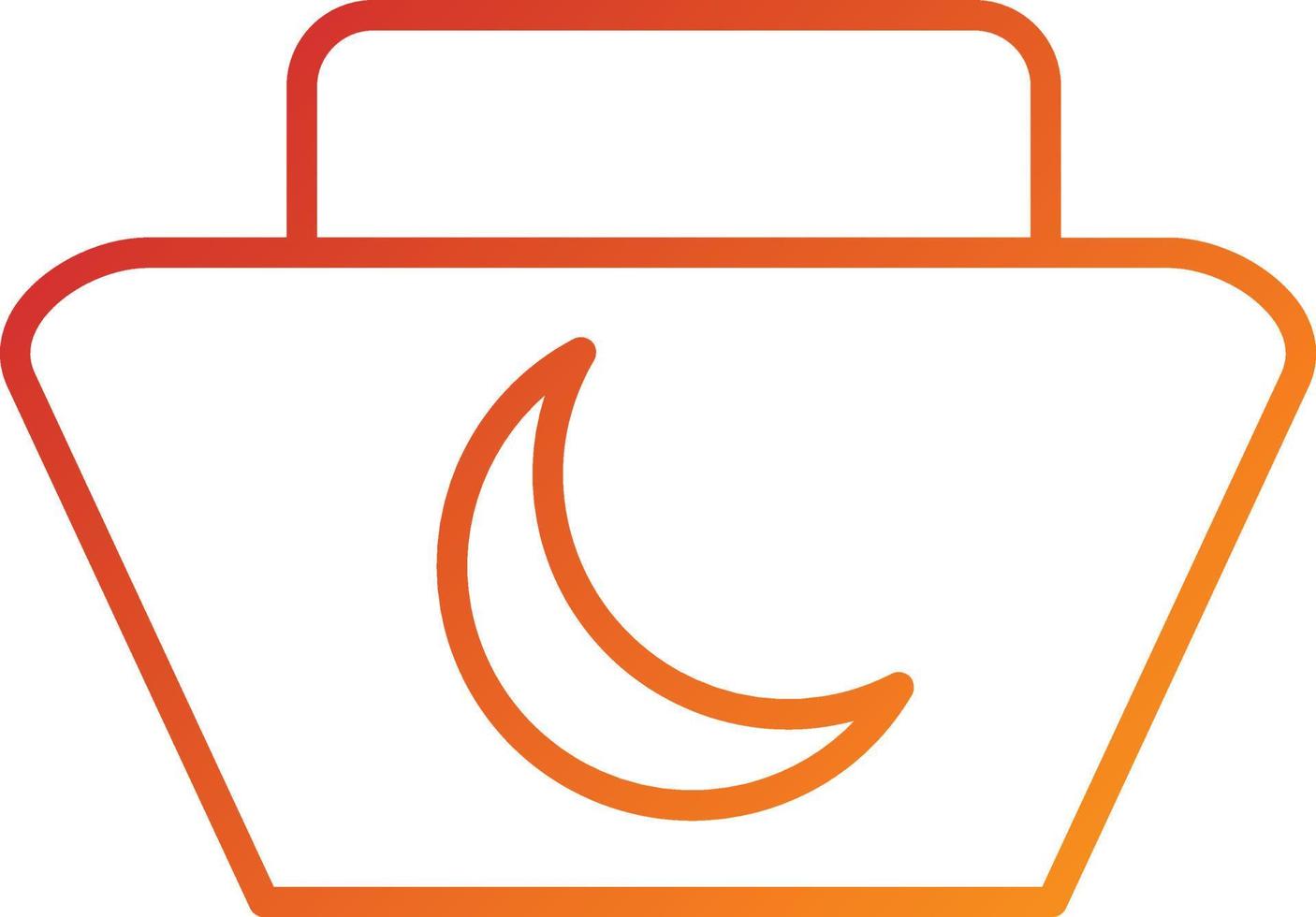 Night Cream Icon Style vector