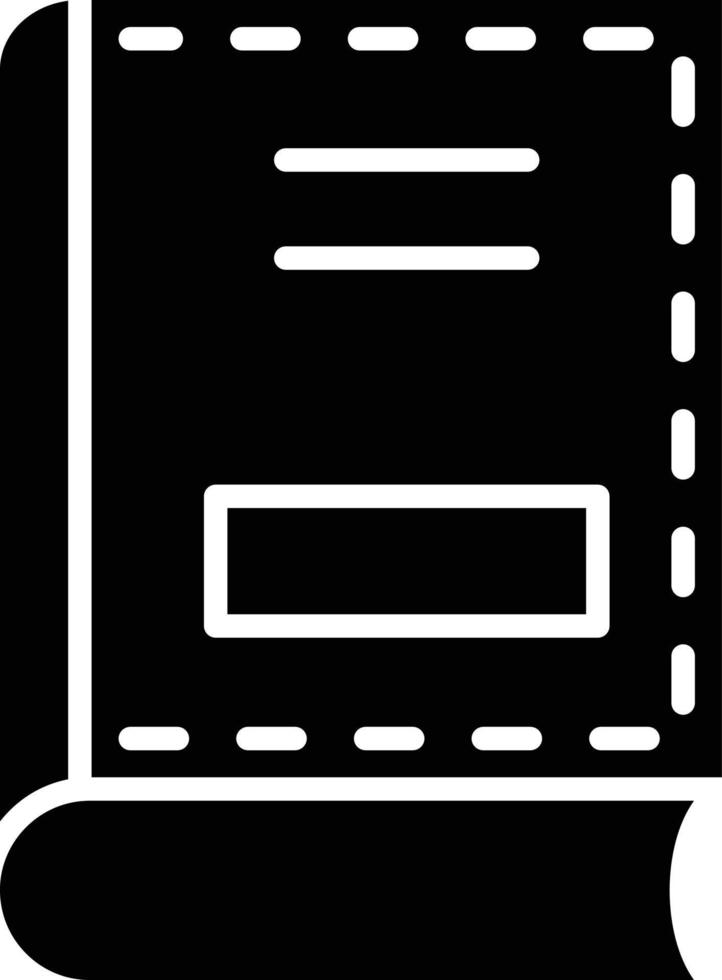 Book Cover Icon Style vector