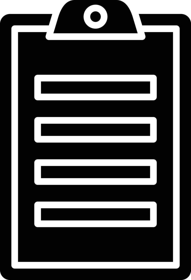 Clipboard Icon Style vector