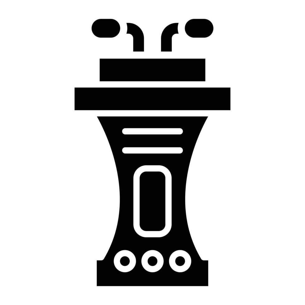 Lectern Icon Style vector