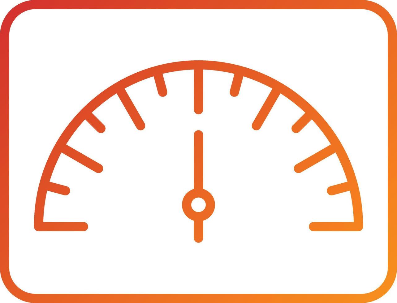 Speedometer Icon Style vector