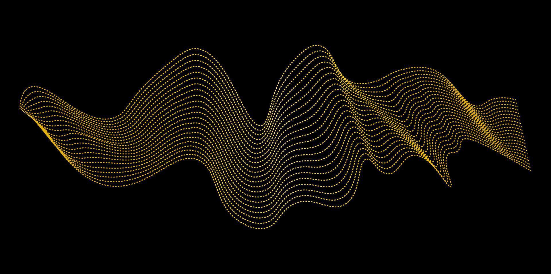 datos profundos como parte de big data amarillo vector