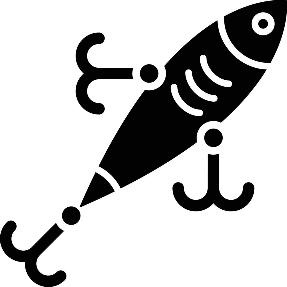 Fishing Lure Icon Style vector