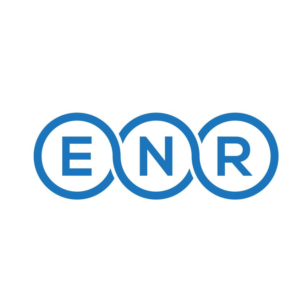 diseño de logotipo de letra emr sobre fondo negro. concepto de logotipo de letra de iniciales creativas emr. diseño de carta emr. vector