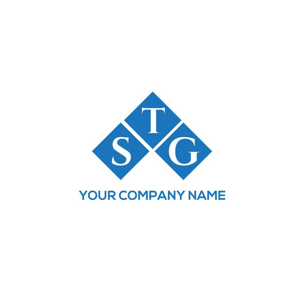 STG letter logo design on white background. STG creative initials letter logo concept. STG letter design. vector