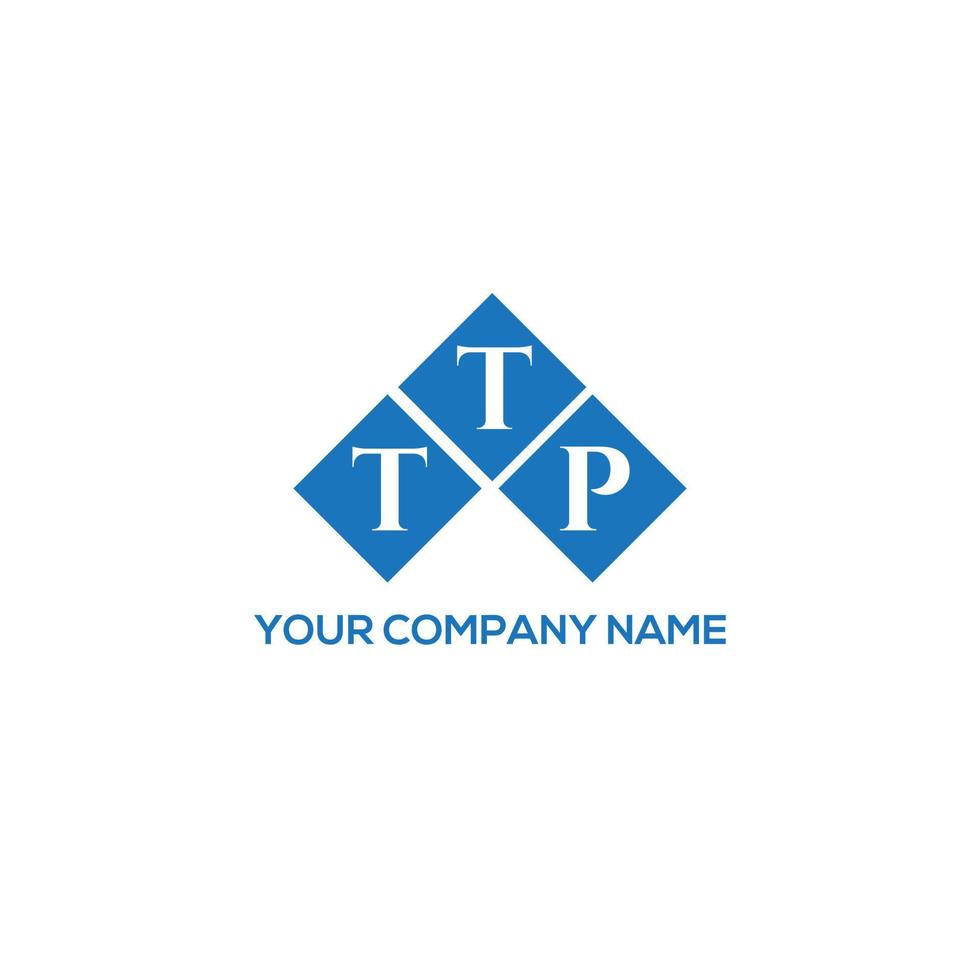 TTP letter logo design on white background. TTP creative initials letter logo concept. TTP letter design. vector