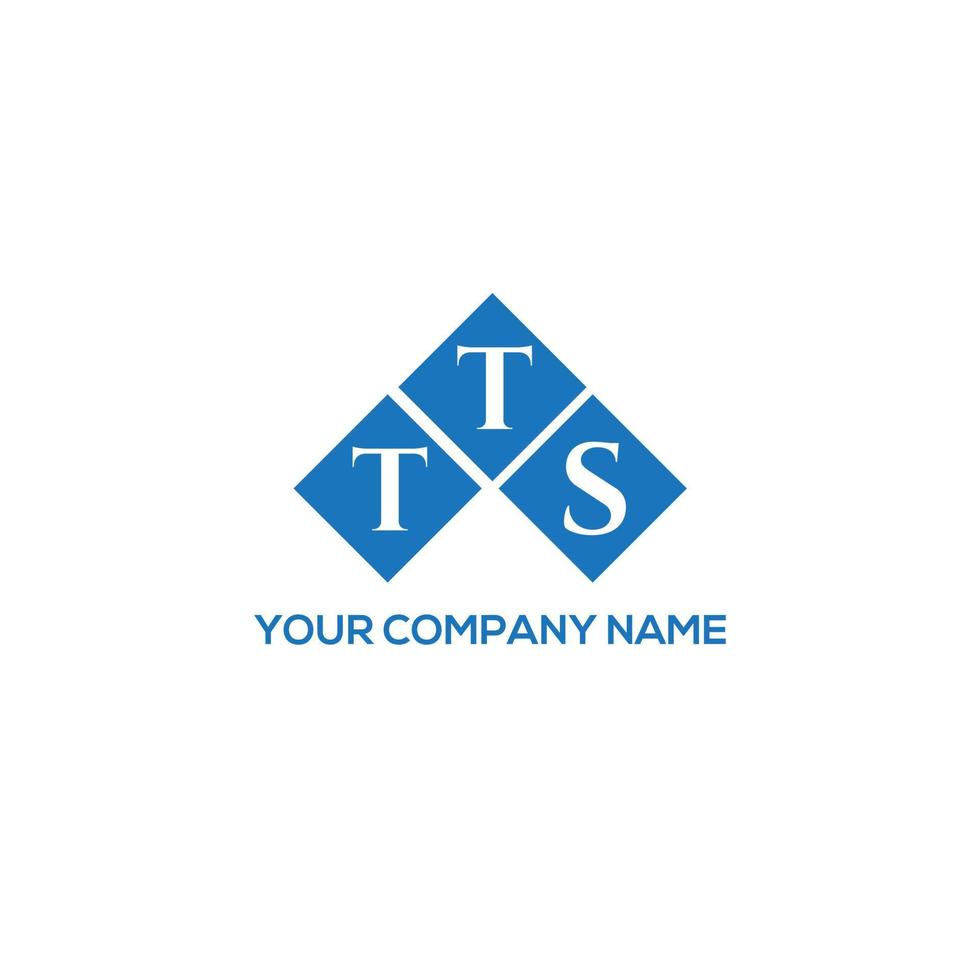 tts letter design.tts letter logo design sobre fondo blanco. concepto de logotipo de letra de iniciales creativas tts. tts letter design.tts letter logo design sobre fondo blanco. t vector