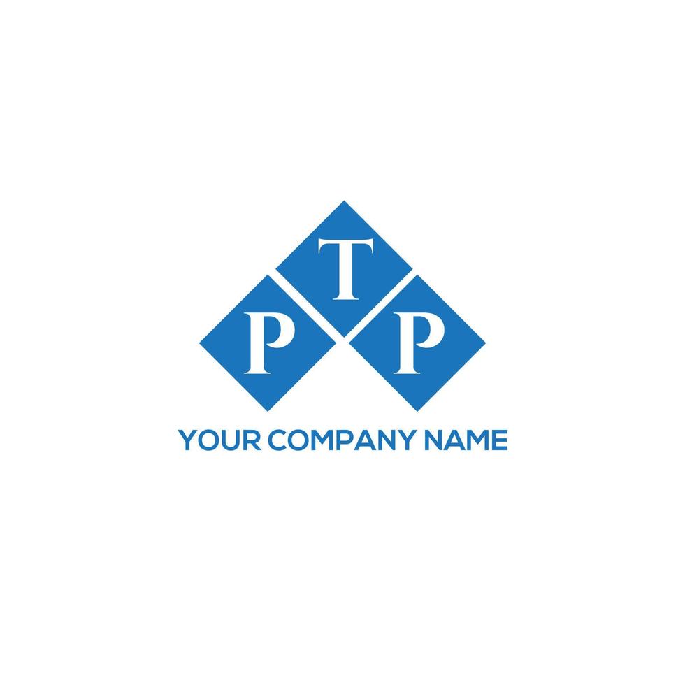 PTP letter logo design on white background. PTP creative initials letter logo concept. PTP letter design. vector
