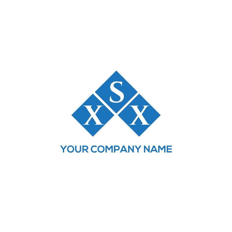 XSX letter logo design on white background. XSX creative initials letter logo concept. XSX letter design. vector