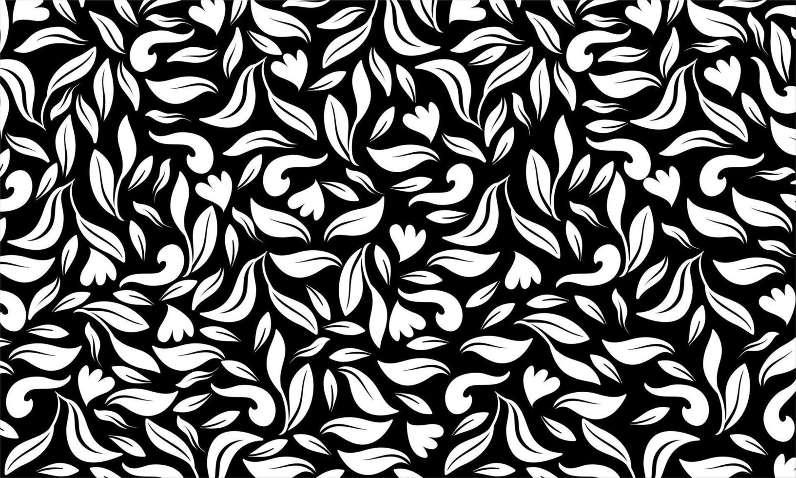 Seamless Floral Motifs Pattern. Vector Illustration