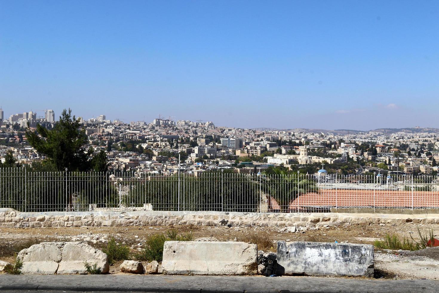 The city of Jerusalem is the capital of the State of Israel. April 22, 2017 . photo