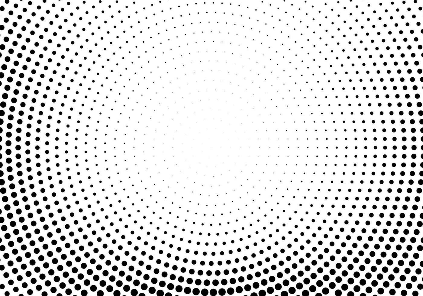 Abstract circular decorative dotted background vector