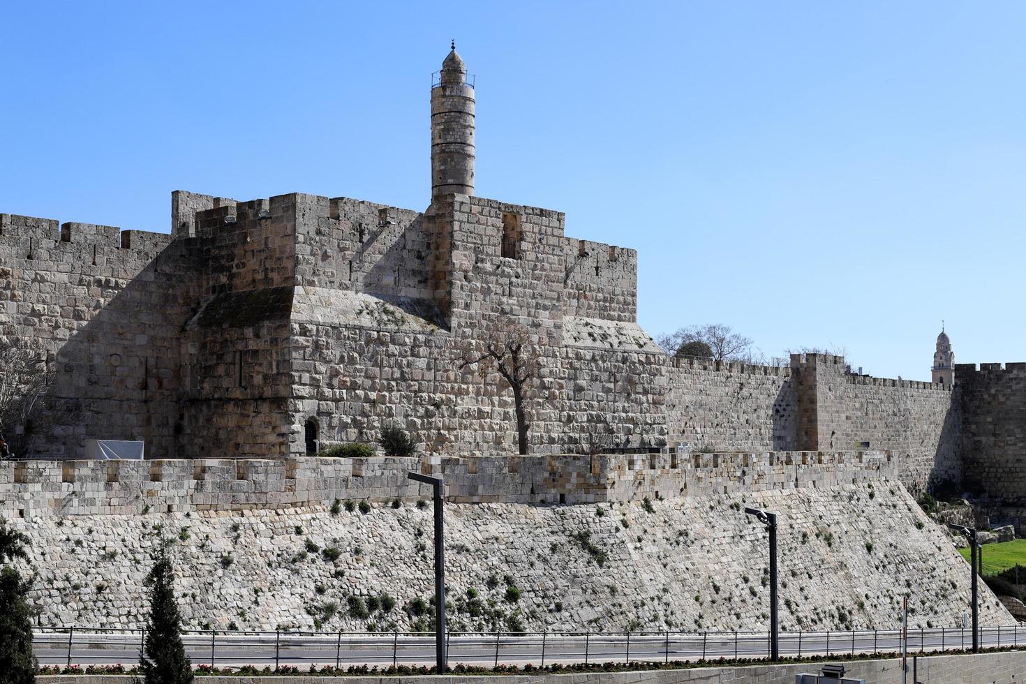 The city of Jerusalem is the capital of the State of Israel. April 22, 2017 . photo