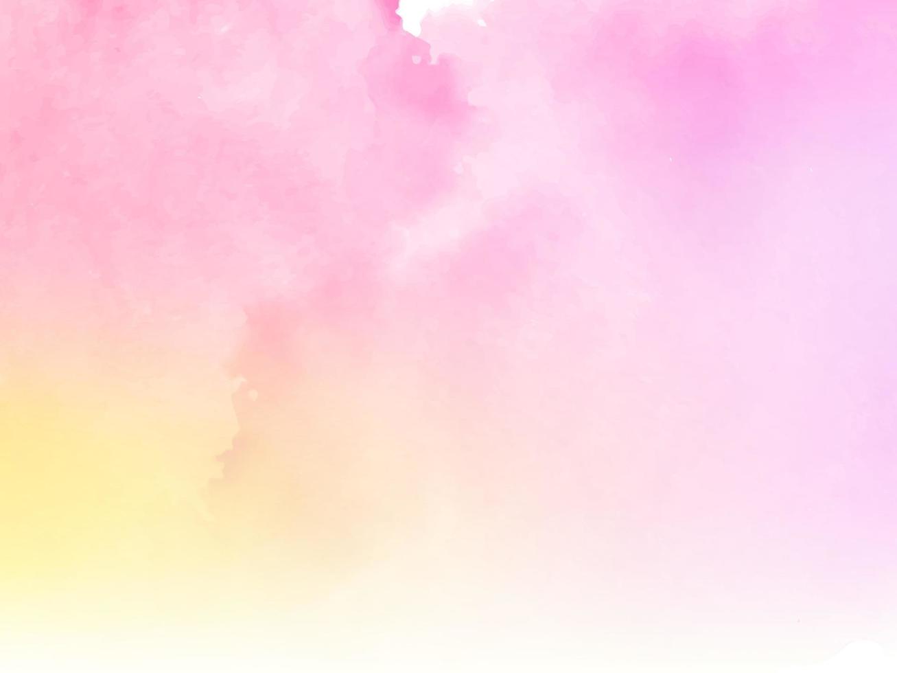 Abstract pink watercolor texture background vector
