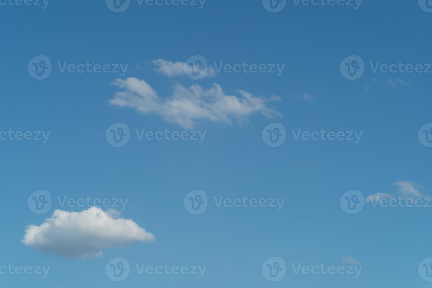 clouds in the blue sky photo