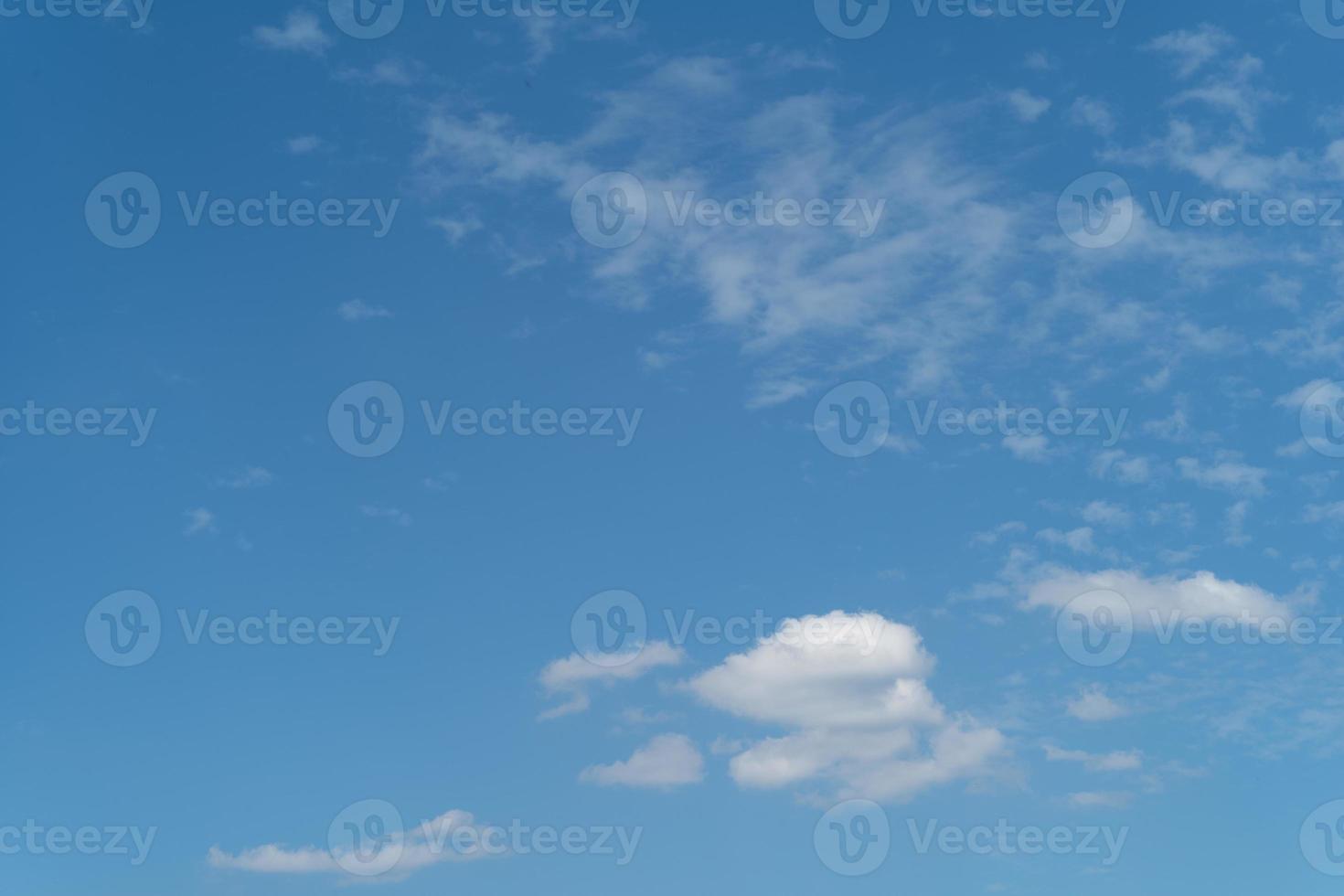 clouds in the blue sky photo